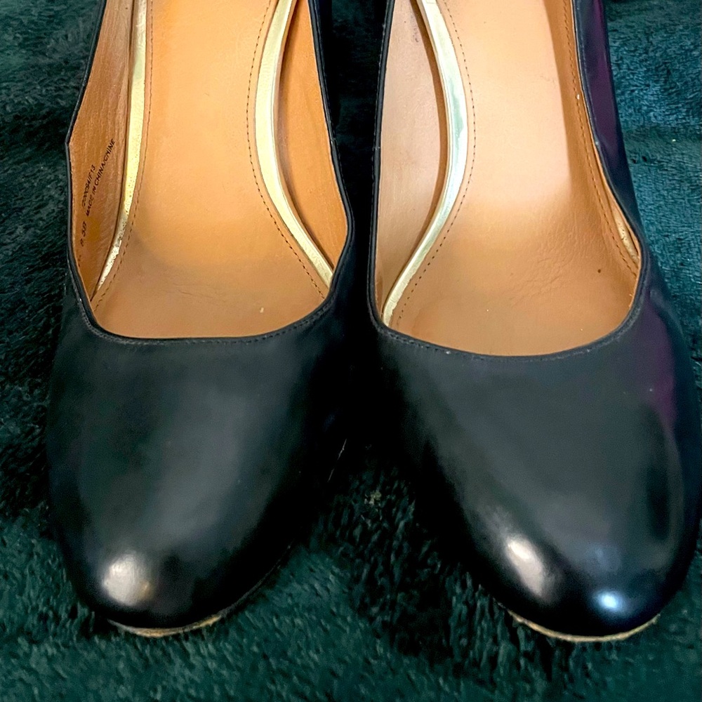 Coach Black Heels